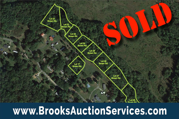 SOLD – 9 Lots in Belton, SC