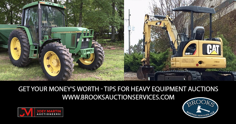 Get Your Money’s Worth – Tips for Heavy Equipment Auctions